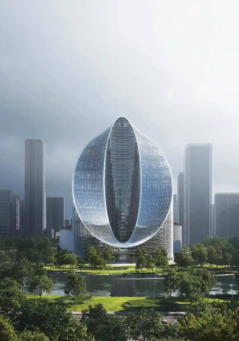 O-Tower é um arranha-céu em forma de loop