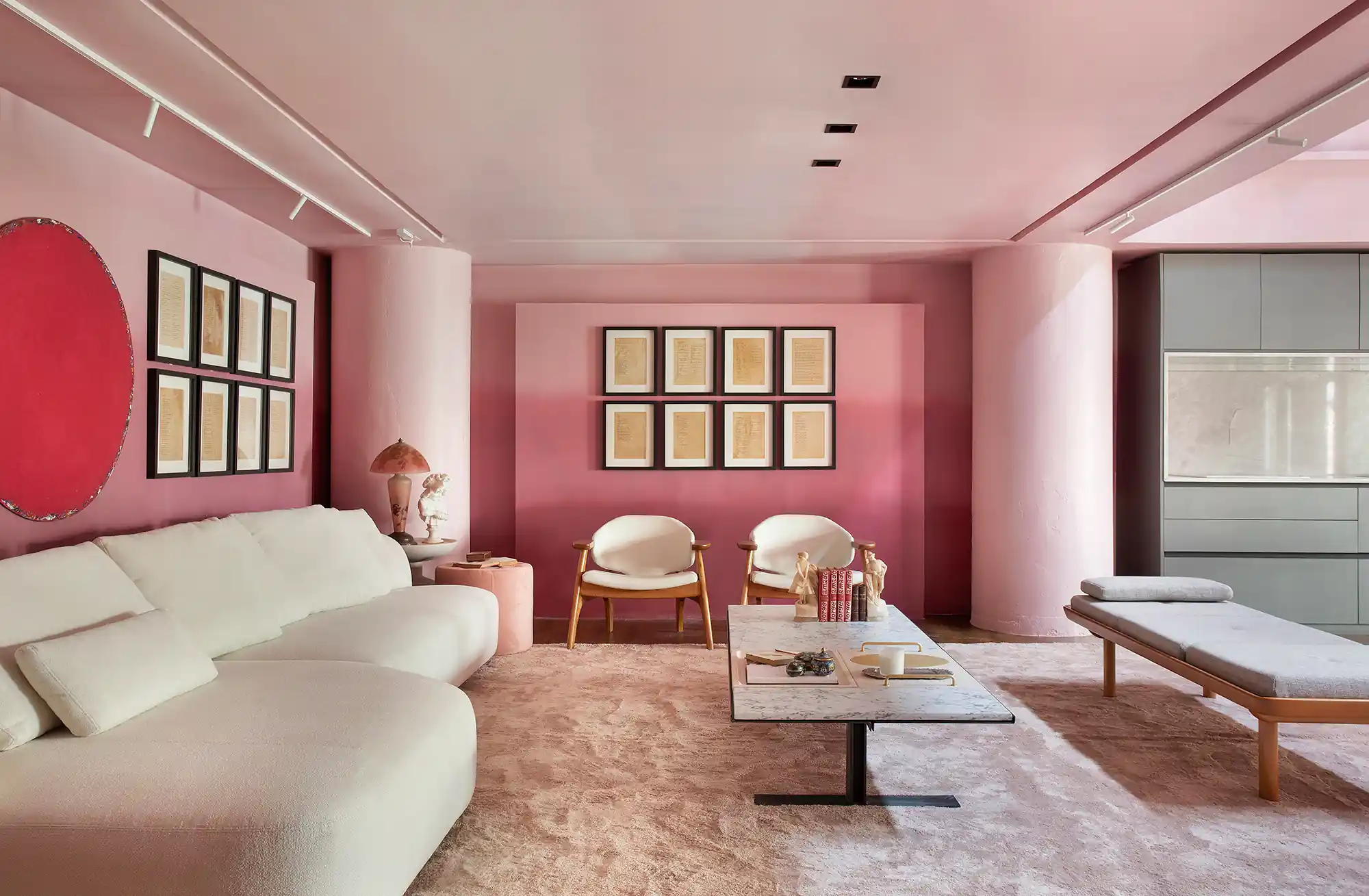 10 inspiraciones para incluir tonos de rosa en la decoración